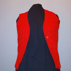 Red Sweater Vest